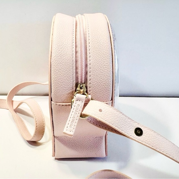 Bath & Body Works Snow Globe Mouse Crossbody Purse Cosmetic Bag Pink - Picture 5 of 16